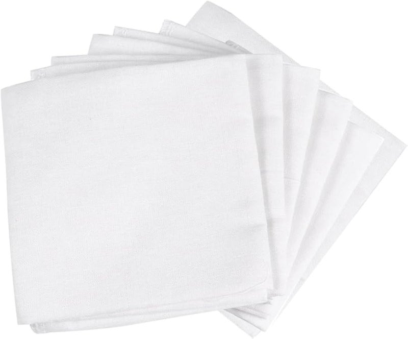 Mikinona 6pcs Unbleached Organic Cotton Tofu Cloth Cheesecloth for Soy Milk Strainer - Image 1